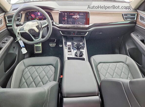 1V2FN2CA1TC513593 2026 VOLKSWAGEN ATLAS White Dashboard view