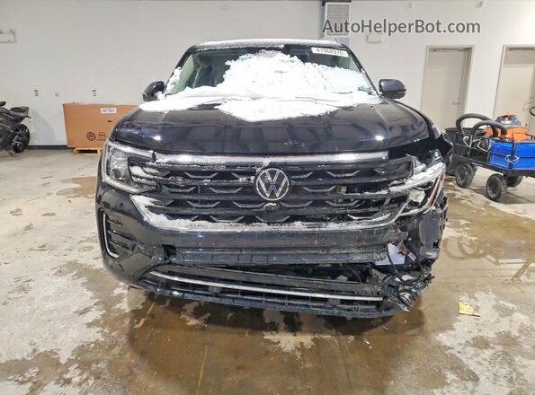 1V2FR2CA0RC532682 2024 VOLKSWAGEN ATLAS Black Widok z przodu