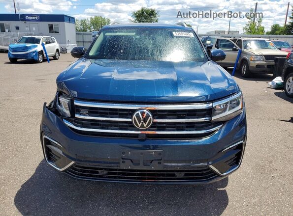 1V2FR2CA7PC527718 2023 VOLKSWAGEN ATLAS Blue Դիմացի տեսք