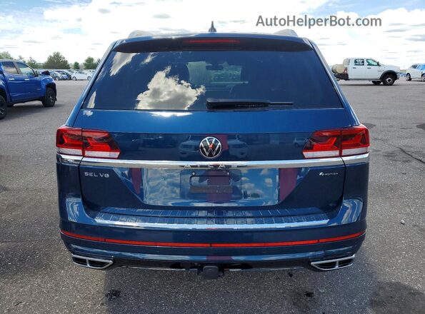 1V2FR2CA7PC527718 2023 VOLKSWAGEN ATLAS Blue Հետևի տեսք