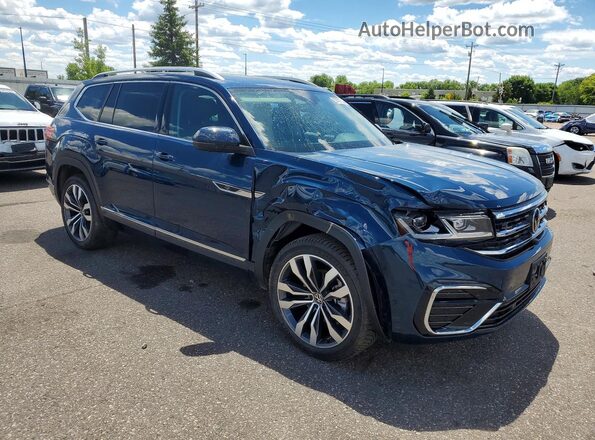 1V2FR2CA7PC527718 2023 VOLKSWAGEN ATLAS Blue Առջևի աջ