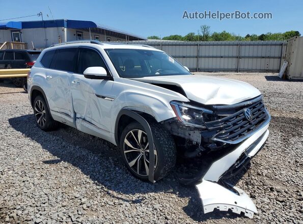 1V2FR2CA8RC569320 2024 VOLKSWAGEN ATLAS Белый Передняя правая четверть