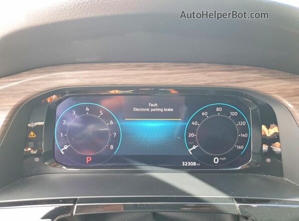 1V2FR2CA9RC530770 2024 VOLKSWAGEN ATLAS White Instrument cluster view