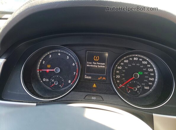 1V2GC2CA3LC202886 2020 VOLKSWAGEN ATLAS Black Вид щитка приладів