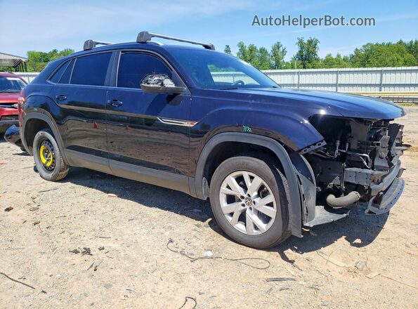1V2GC2CA3LC202886 2020 VOLKSWAGEN ATLAS Black Передня права чверть