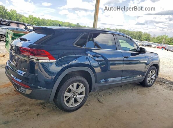 1V2GC2CA3LC228520 2020 VOLKSWAGEN ATLAS Синий Задняя правая четверть