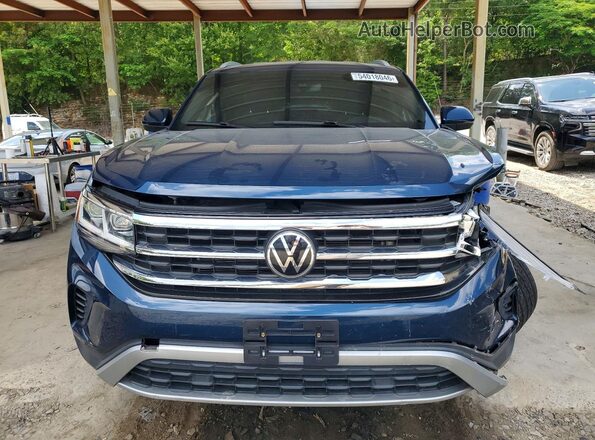 1V2GC2CA3LC228520 2020 VOLKSWAGEN ATLAS Синий Вид спереди