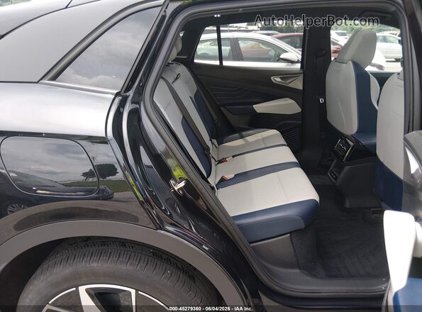 1V2GNPE85PC002440 2023 VOLKSWAGEN ID.4 Black VIN კოდის სტიკერის ხედი