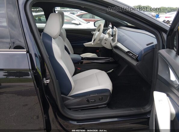 1V2GNPE85PC002440 2023 VOLKSWAGEN ID.4 Black წინა სალონის ხედი
