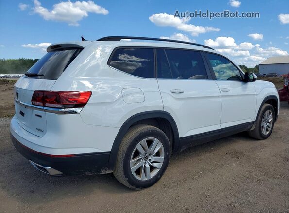 1V2GP2CA2MC518690 2021 VOLKSWAGEN ATLAS White Trasero derecho