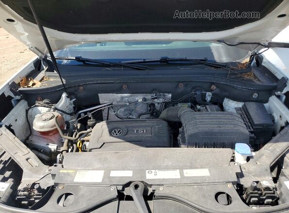 1V2GP2CA2MC518690 2021 VOLKSWAGEN ATLAS White Vista del compartimento del motor