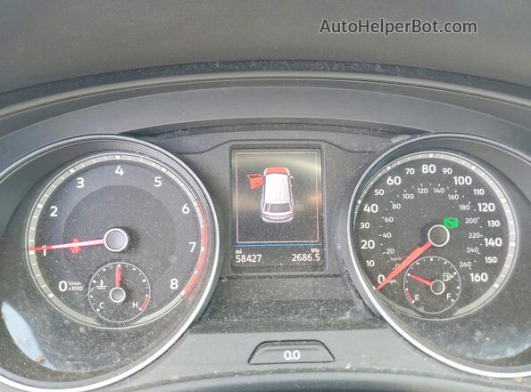 1V2GP2CA2MC518690 2021 VOLKSWAGEN ATLAS White Vista del cuadro de instrumentos