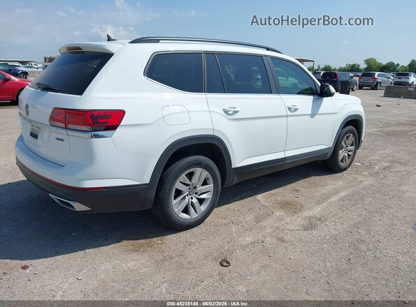 1V2GP2CA4MC531151 2021 VOLKSWAGEN ATLAS White უკანა მარჯვენა