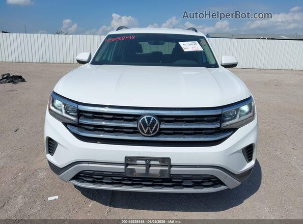 1V2GP2CA4MC531151 2021 VOLKSWAGEN ATLAS White წინა ხედი