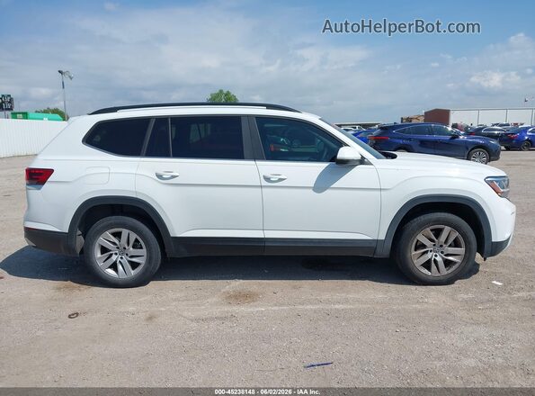 1V2GP2CA4MC531151 2021 VOLKSWAGEN ATLAS White უკანა სალონის ხედი