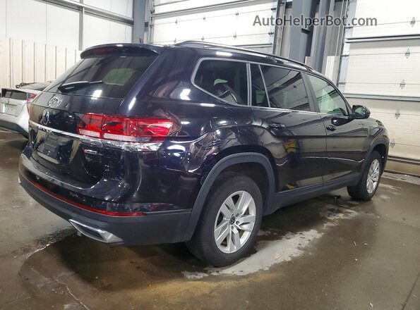 1V2GP2CA5MC539209 2021 VOLKSWAGEN ATLAS Black Հետևի աջ