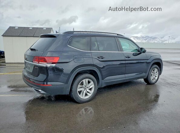 1V2GP2CA8MC506625 2021 VOLKSWAGEN ATLAS Black Задня права чверть