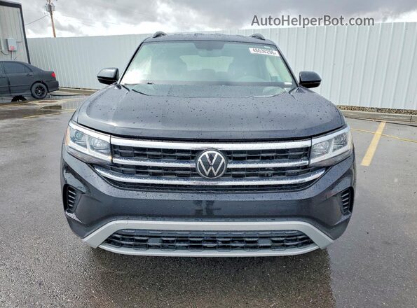 1V2GP2CA8MC506625 2021 VOLKSWAGEN ATLAS Black Вид спереду