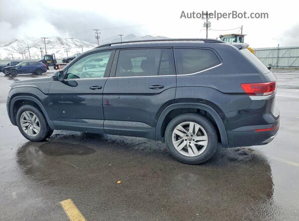 1V2GP2CA8MC506625 2021 VOLKSWAGEN ATLAS Black Задня ліва чверть
