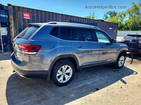 1V2GR2CA0JC526499 2018 VOLKSWAGEN ATLAS Gray Rear right