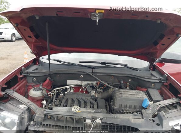 1V2GR2CA0JC533078 2018 VOLKSWAGEN ATLAS Red Widok z tyłu