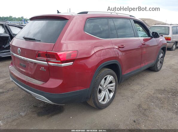 1V2GR2CA0JC533078 2018 VOLKSWAGEN ATLAS Red Tył prawy
