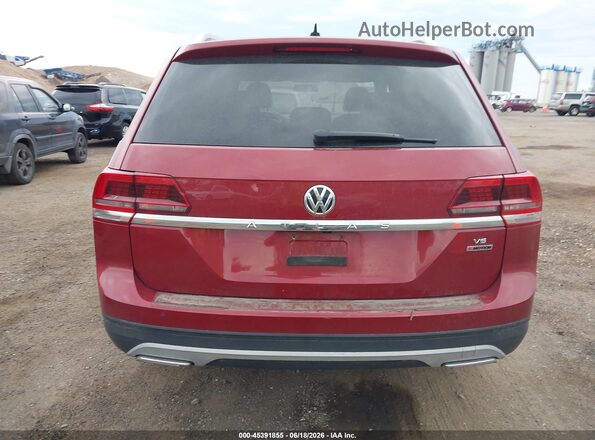 1V2GR2CA0JC533078 2018 VOLKSWAGEN ATLAS Red 