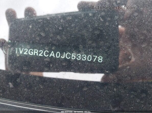 1V2GR2CA0JC533078 2018 VOLKSWAGEN ATLAS Red 