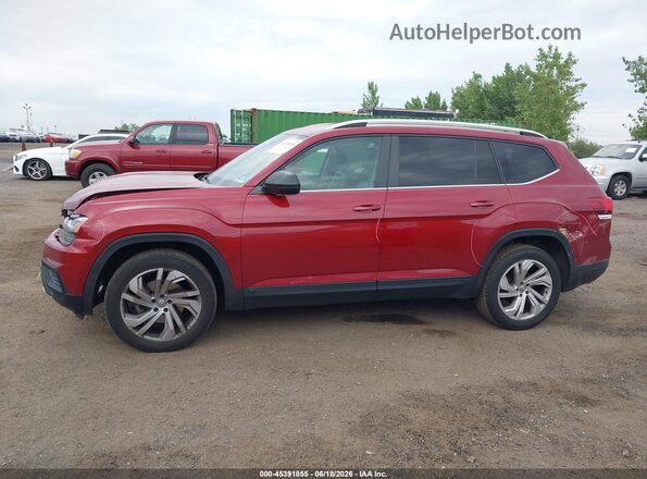1V2GR2CA0JC533078 2018 VOLKSWAGEN ATLAS Red Widok wnętrza 360 stopni