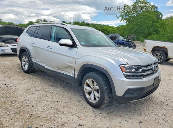 1V2GR2CA4JC551194 2018 VOLKSWAGEN ATLAS Silver Front right