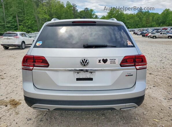 1V2GR2CA4JC551194 2018 VOLKSWAGEN ATLAS Silver Rear view