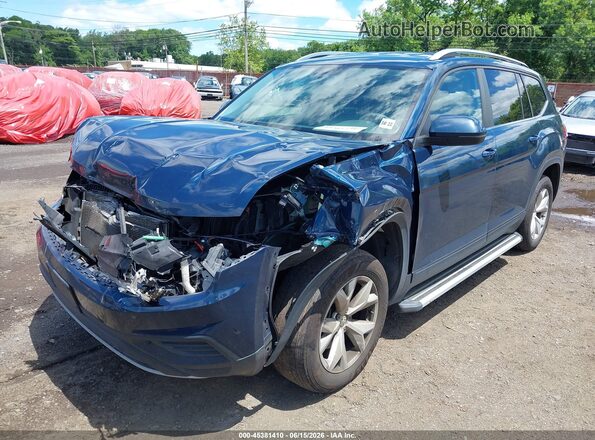 1V2GR2CA5JC517670 2018 VOLKSWAGEN ATLAS Dark Blue Vista frontal