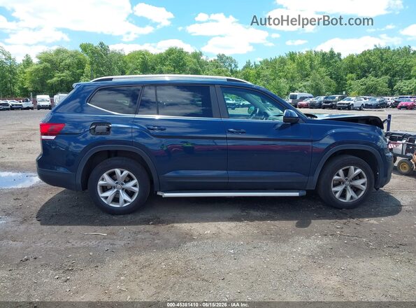 1V2GR2CA5JC517670 2018 VOLKSWAGEN ATLAS Dark Blue Vista interior trasera