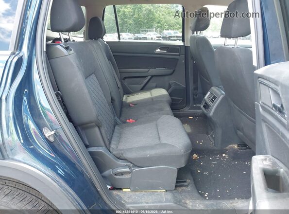 1V2GR2CA5JC517670 2018 VOLKSWAGEN ATLAS Dark Blue Vista de la etiqueta del VIN