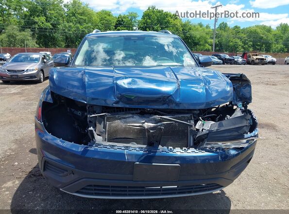 1V2GR2CA5JC517670 2018 VOLKSWAGEN ATLAS Dark Blue Vista del cuadro de instrumentos