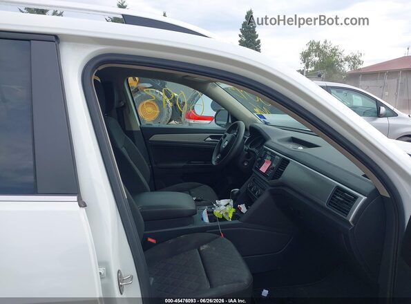 1V2GR2CA8JC531367 2018 VOLKSWAGEN ATLAS White Widok wnętrza z przodu