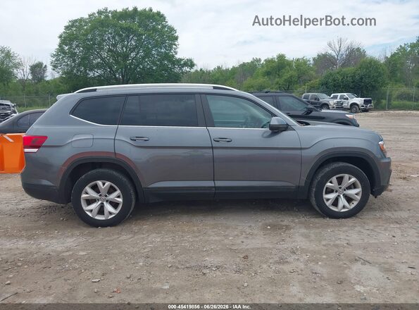1V2GR2CA9JC539025 2018 VOLKSWAGEN ATLAS Gray Սալոնի հետևի տեսք