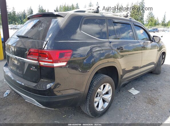 1V2GR2CAXJC542726 2018 VOLKSWAGEN ATLAS Black Tył prawy