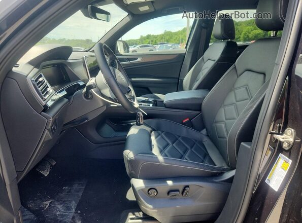 1V2HC2CA0TC216782 2026 VOLKSWAGEN ATLAS Black Widok wnętrza z przodu