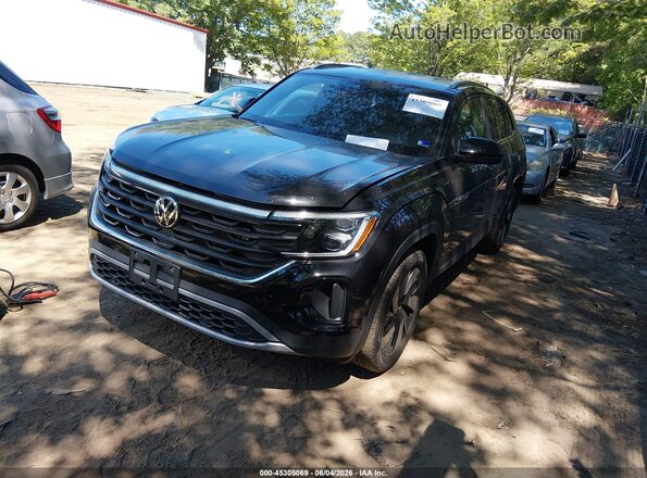 1V2HC2CA9TC214674 2026 VOLKSWAGEN ATLAS Black Vista tres cuartos delantera izquierda