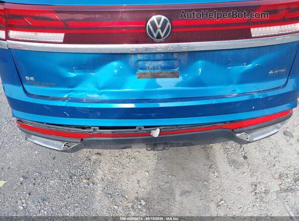 1V2HE2CA0RC212797 2024 VOLKSWAGEN ATLAS Light Blue Вид спереди