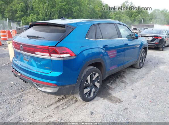 1V2HE2CA0RC212797 2024 VOLKSWAGEN ATLAS Light Blue Задняя правая четверть