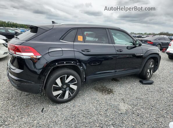 1V2HE2CA0RC219670 2024 VOLKSWAGEN ATLAS Черный Задняя правая четверть