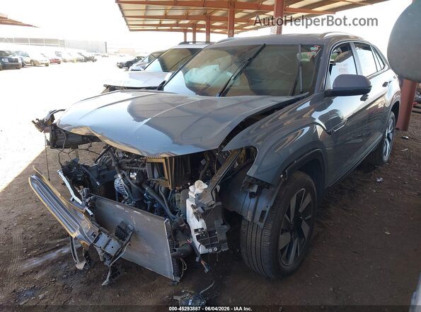1V2HE2CA3SC213240 2025 VOLKSWAGEN ATLAS Gray Przód lewy