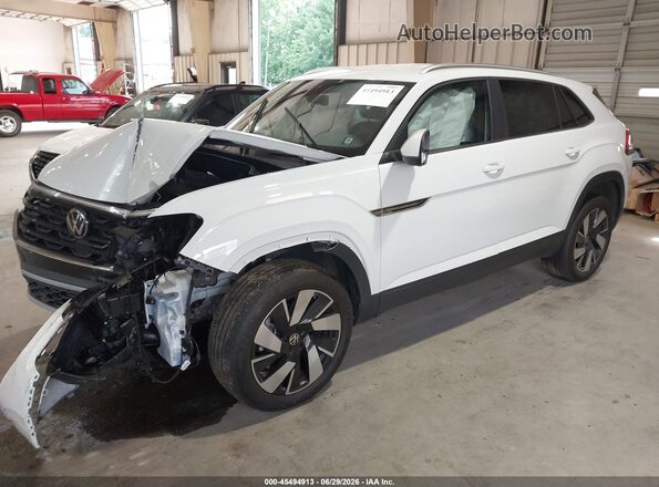 1V2HE2CA9RC207288 2024 VOLKSWAGEN ATLAS White Առջևի ձախ երեք քառորդ տեսարան