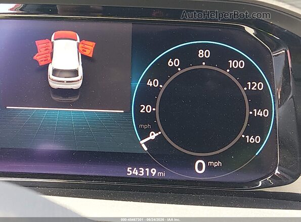 1V2HE2CA9RC225712 2024 VOLKSWAGEN ATLAS Red 360 interior view