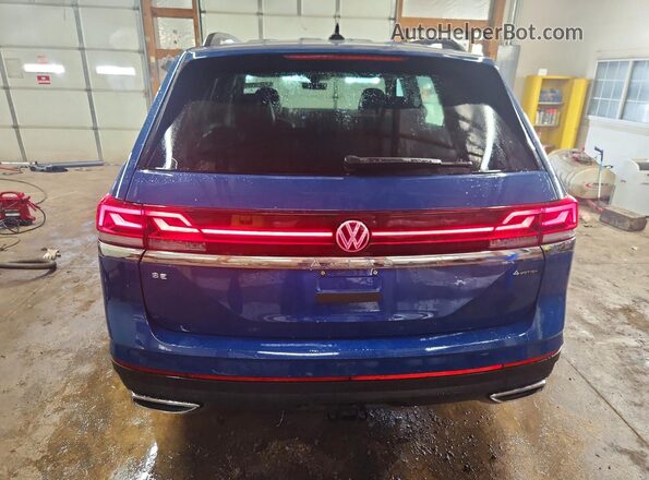 1V2HN2CA0TC553544 2026 VOLKSWAGEN ATLAS Синий Вид сзади