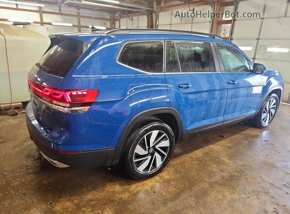 1V2HN2CA0TC553544 2026 VOLKSWAGEN ATLAS Синий Задняя правая четверть
