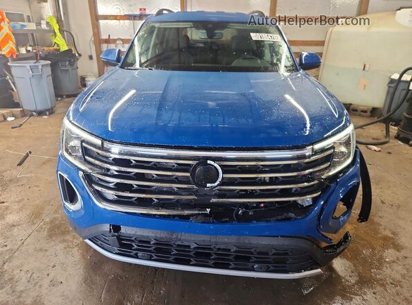 1V2HN2CA0TC553544 2026 VOLKSWAGEN ATLAS Синий Вид спереди