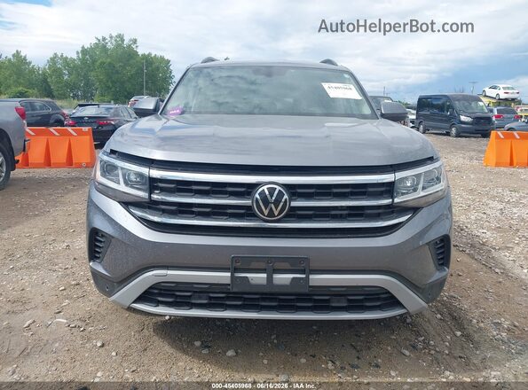 1V2HR2CA0MC596898 2021 VOLKSWAGEN ATLAS Silver ხელსაწყოთა პანელის ხედი